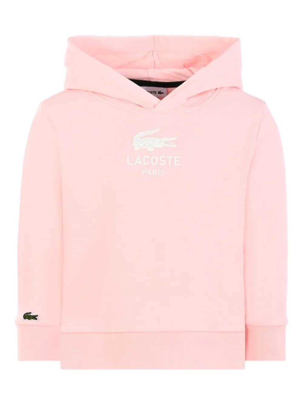 

Толстовка с длинными рукавами и логотипом Lacoste Kids, розовый