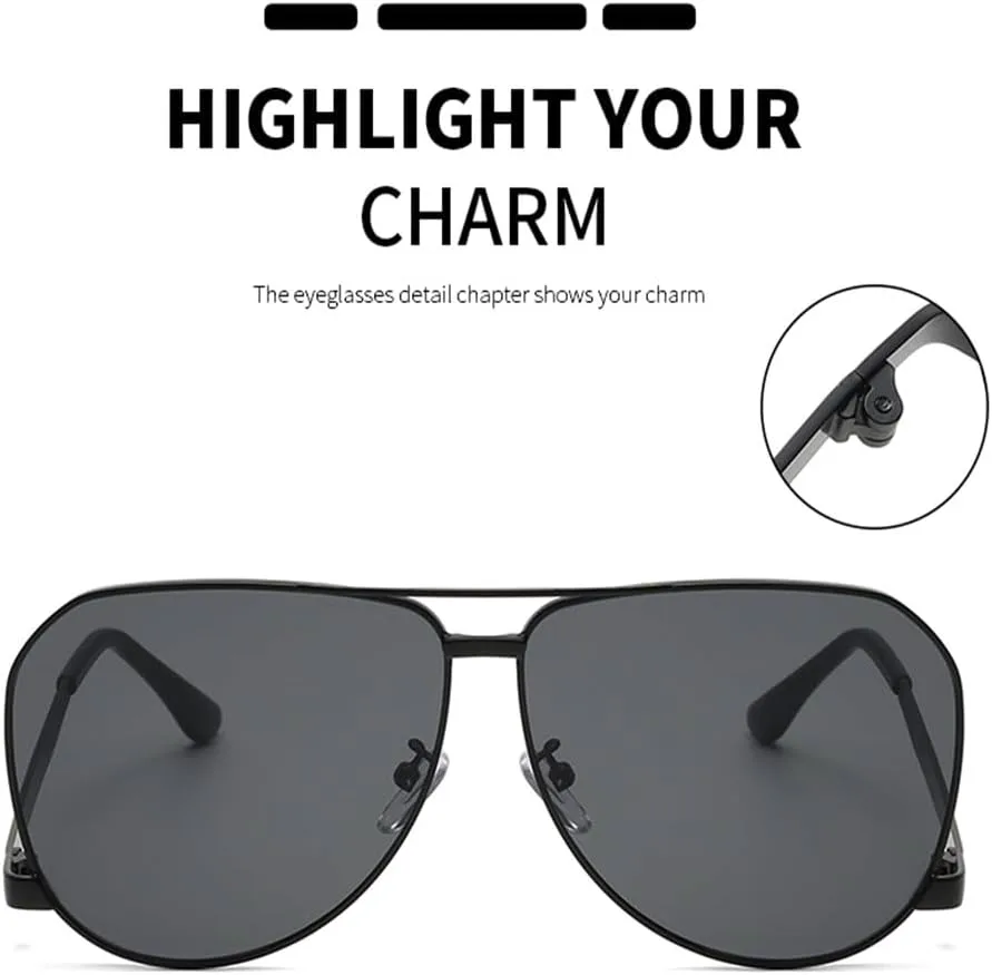 

Модные солнцезащитные очки в крупной овальной оправе для женщин, винтажные панк-очки с металлической оправой для мужчин, солнцезащитные очки UV400 KTUCN, Black Gold