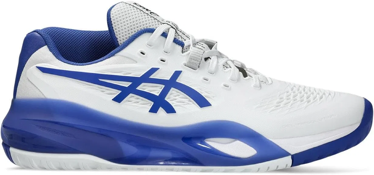 Кроссовки для тенниса ASICS Gel-Resolution X, White Dark Cobalt — фото 3