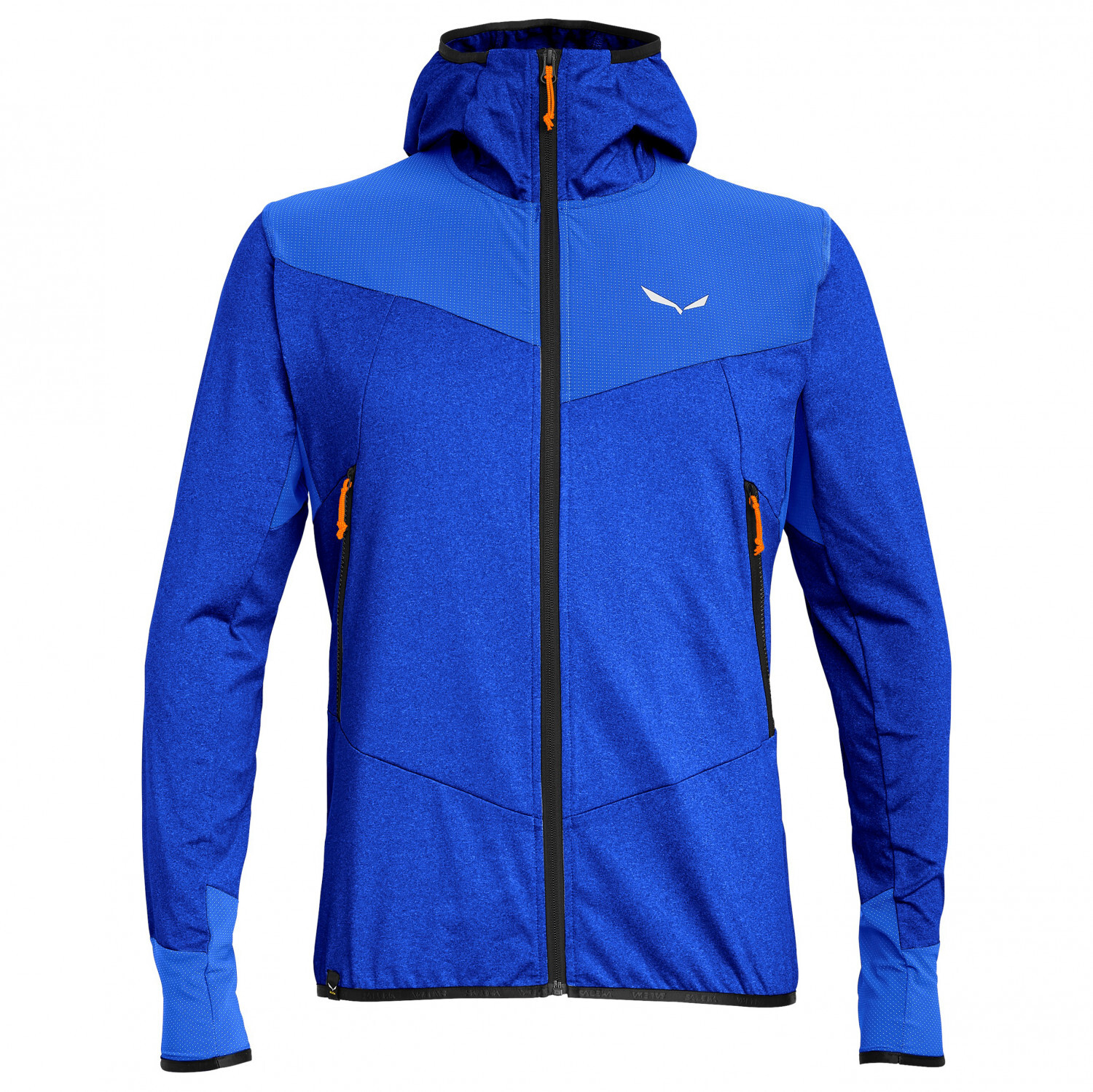 

Флисовая жилетка Salewa Agner Hybrid Polarlite Durastretch Fullzip Hoody, цвет Electric Melange/0910