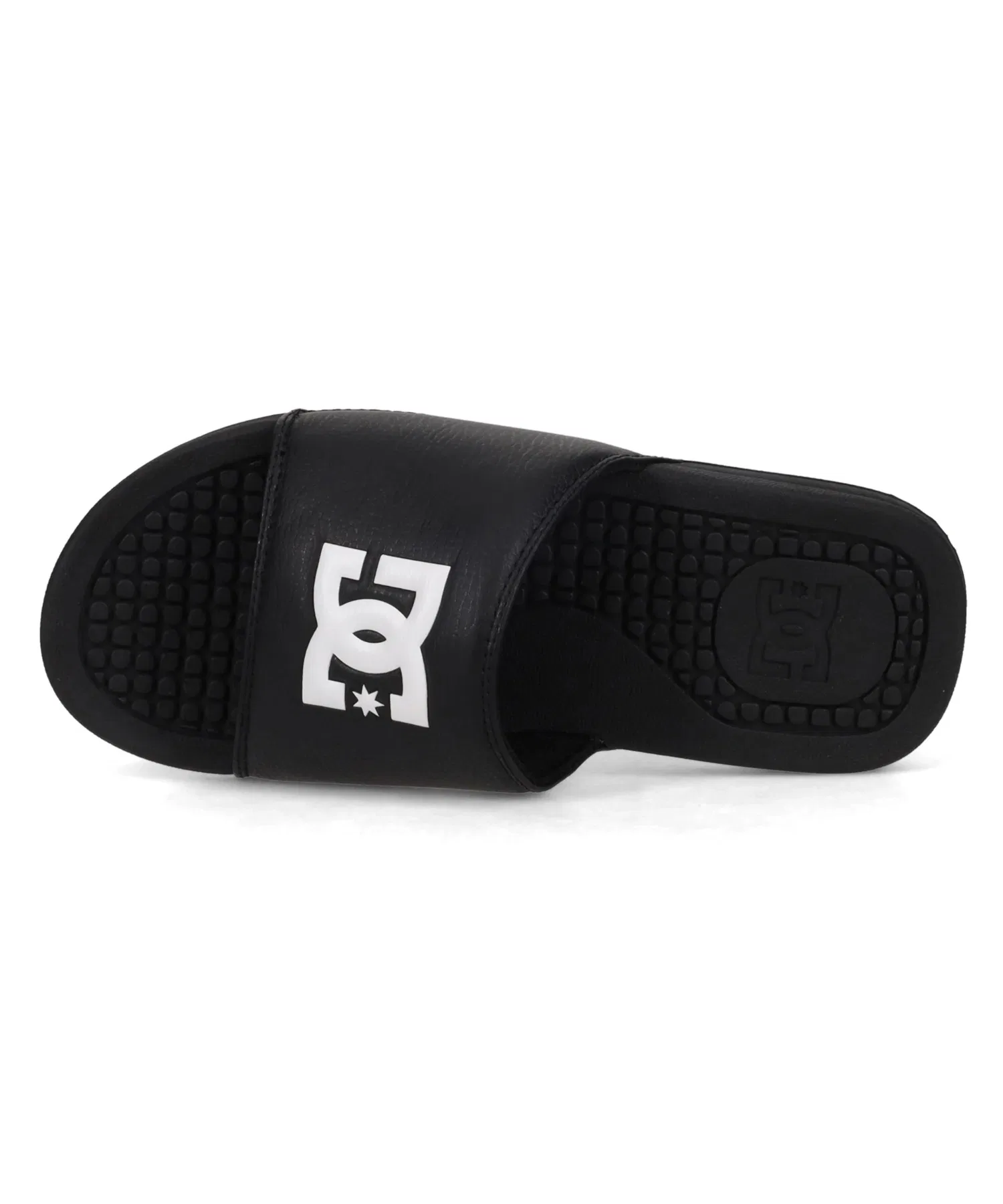 Мужские сланцы DC SHOES BOLSA с логотипом чёрные