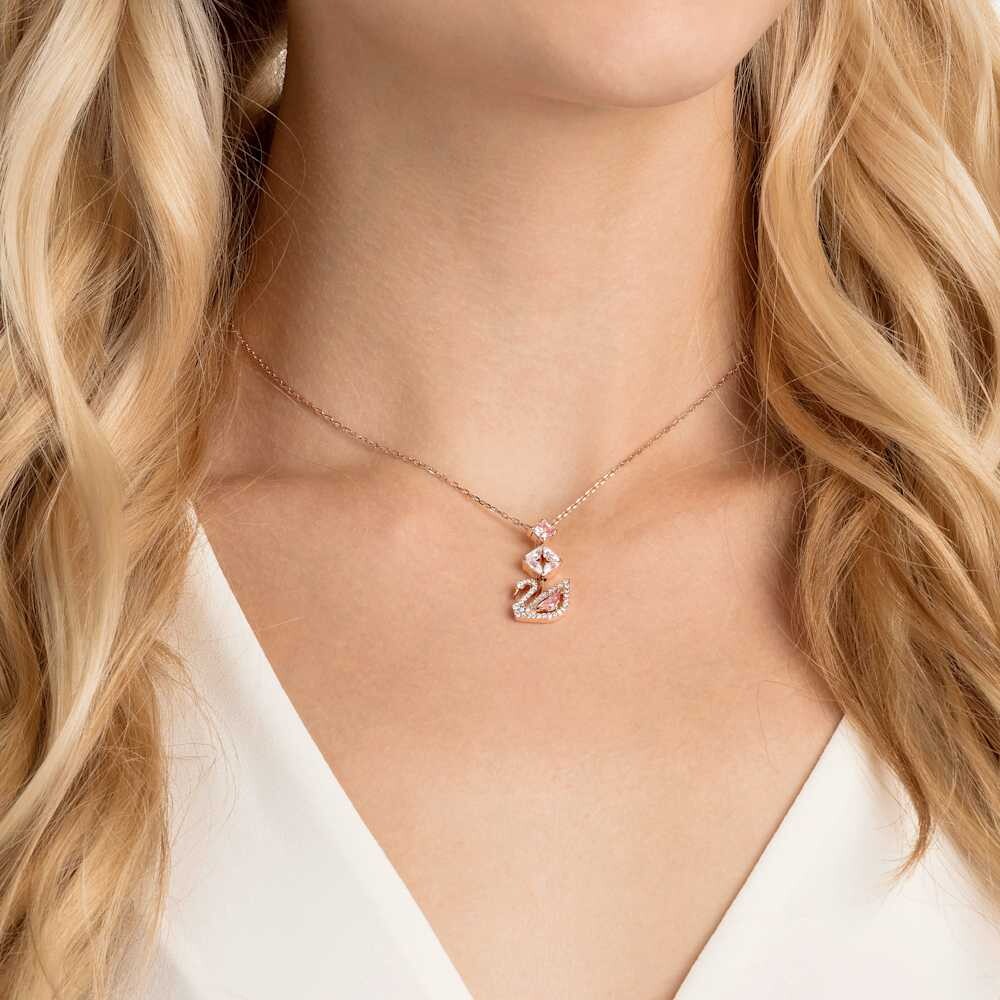 

Подвеска лебедь Swarovski