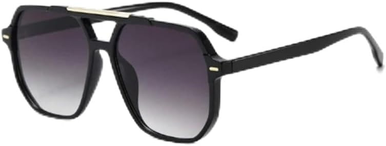 

Женские солнцезащитные очки, стильные, для уличной фотографии, современные, модные, с большой оправой, в стиле хип-хоп, с эффектом пружинистости UUPTTPL, C6-black-gray