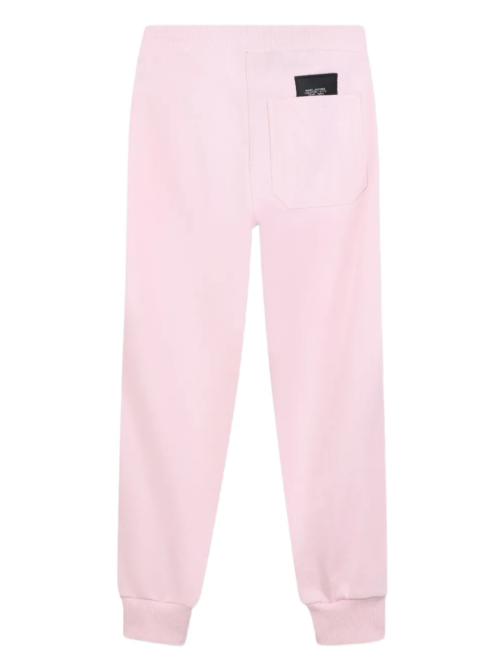 Спортивные брюки из органического хлопка Marc Jacobs Kids, розовый — фото 3