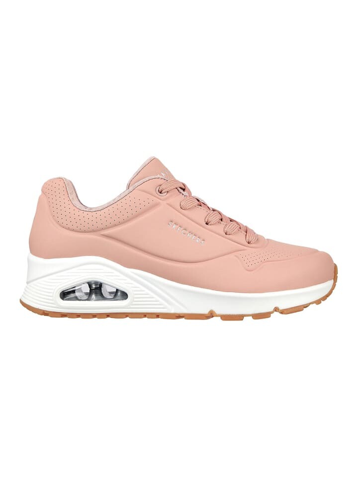 Кроссовки на шнуровке Skechers, розовый — фото 3
