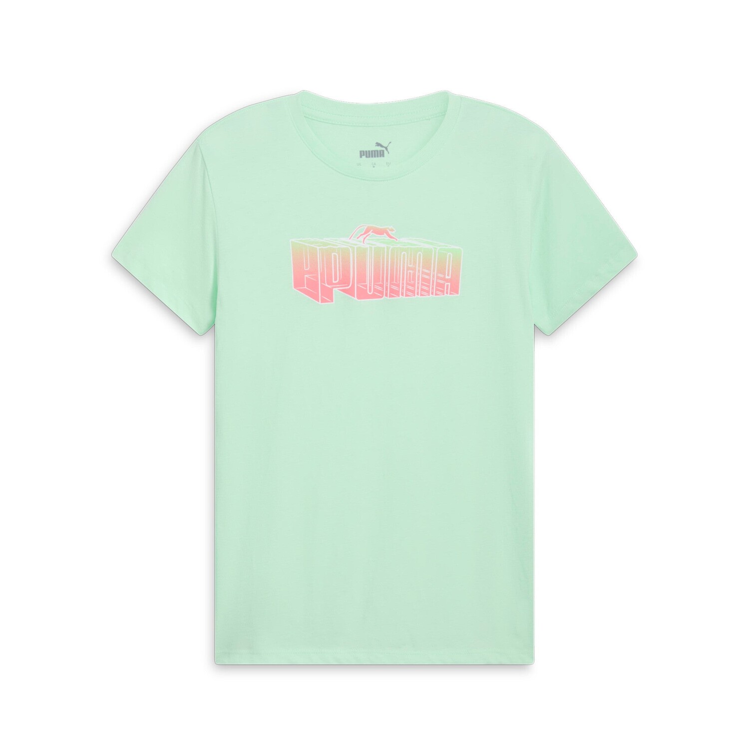 

Новинка женской футболки PUMA Fade Out, цвет Fresh Mint