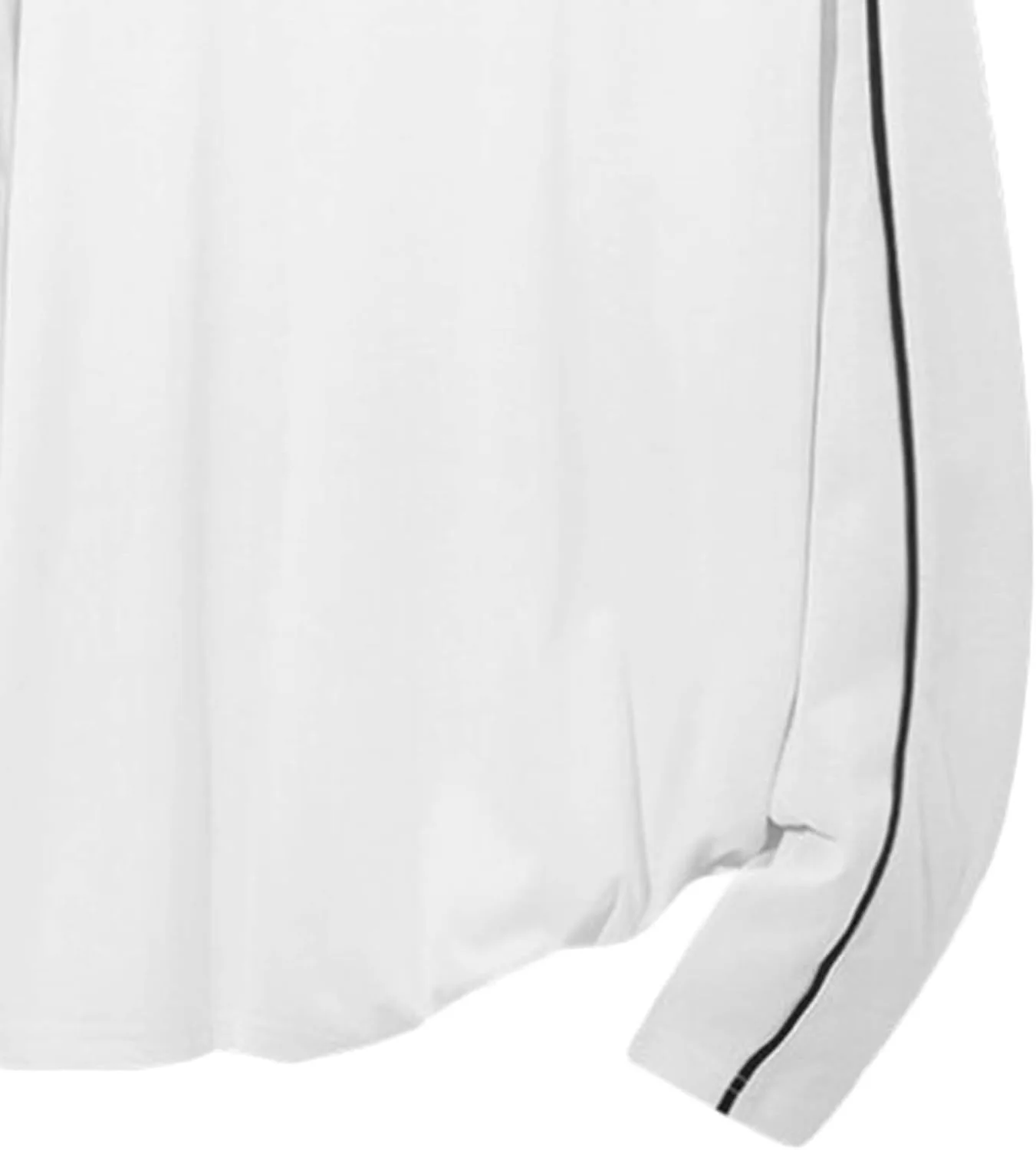Мужская повседневная рубашка с круглым вырезом и длинным рукавом Relaxed Fit — фото 4