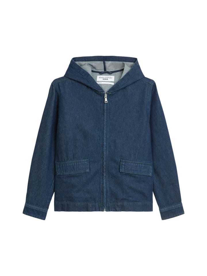 

Джинсовая куртка с капюшоном, стандартного размера, темно-синего цвета. Marc O'Polo DENIM
