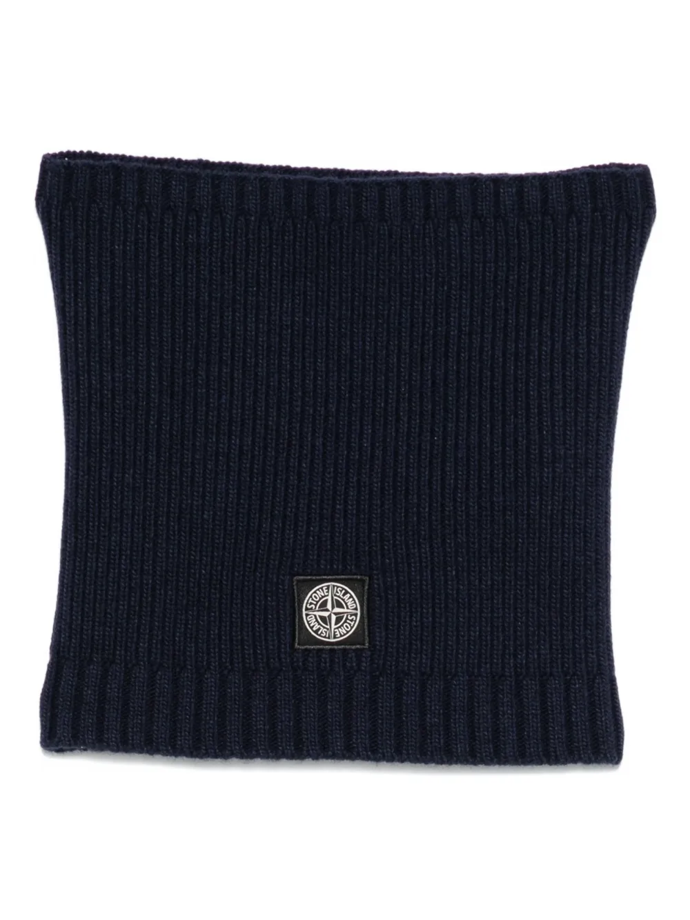 

Шарф в рубчик Stone Island Junior, синий
