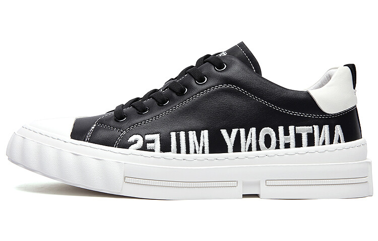 

Кеды Anthony Miles Skateboard Shoes Men Low-Top Black