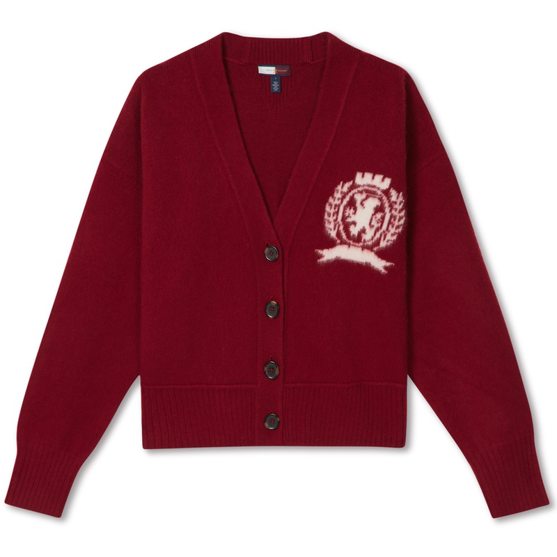 Женский свитер Tommy Hilfiger, красный