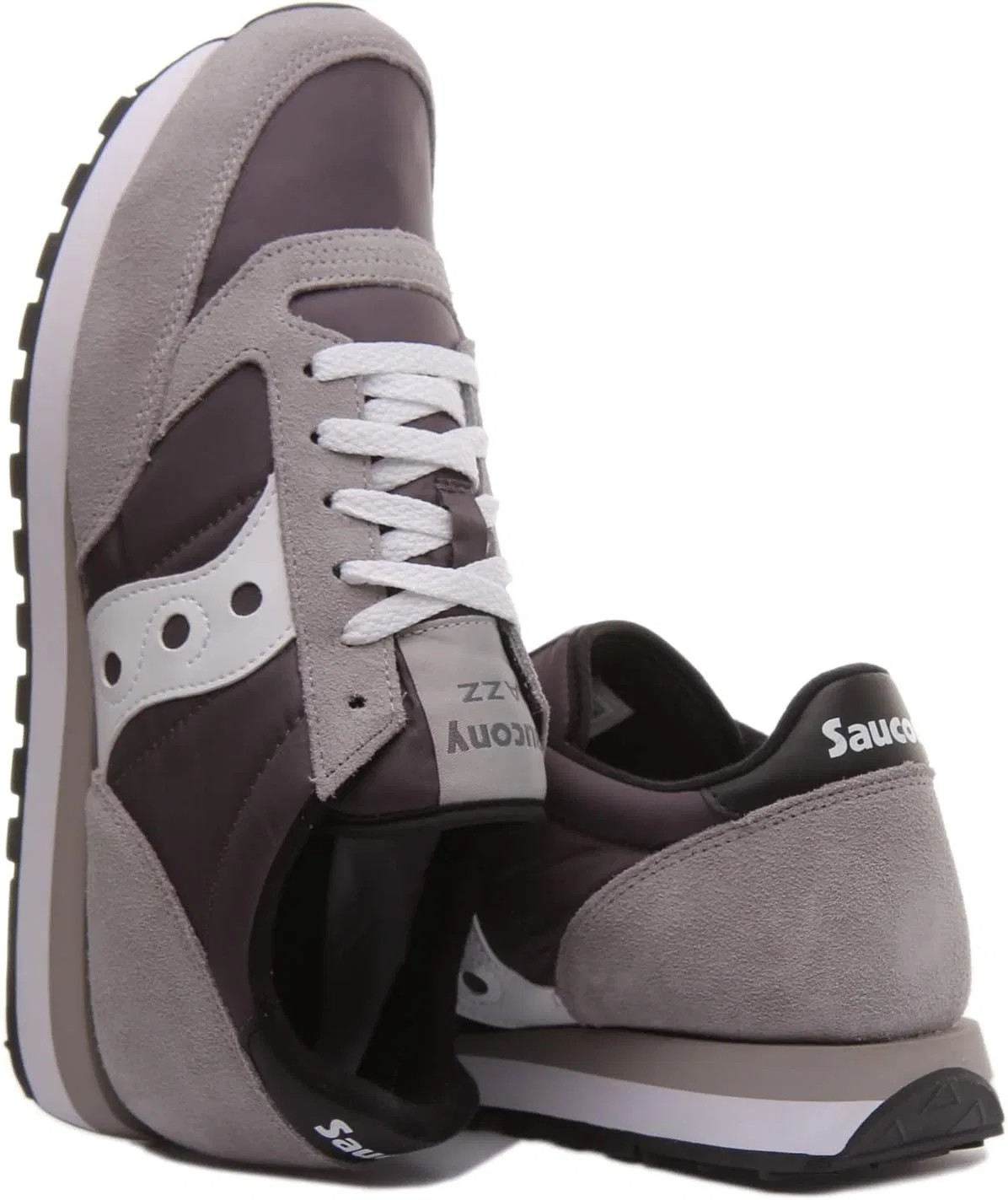 Мужские беговые кроссовки Saucony Jazz Original Saucony Originals, Grey White — фото 4