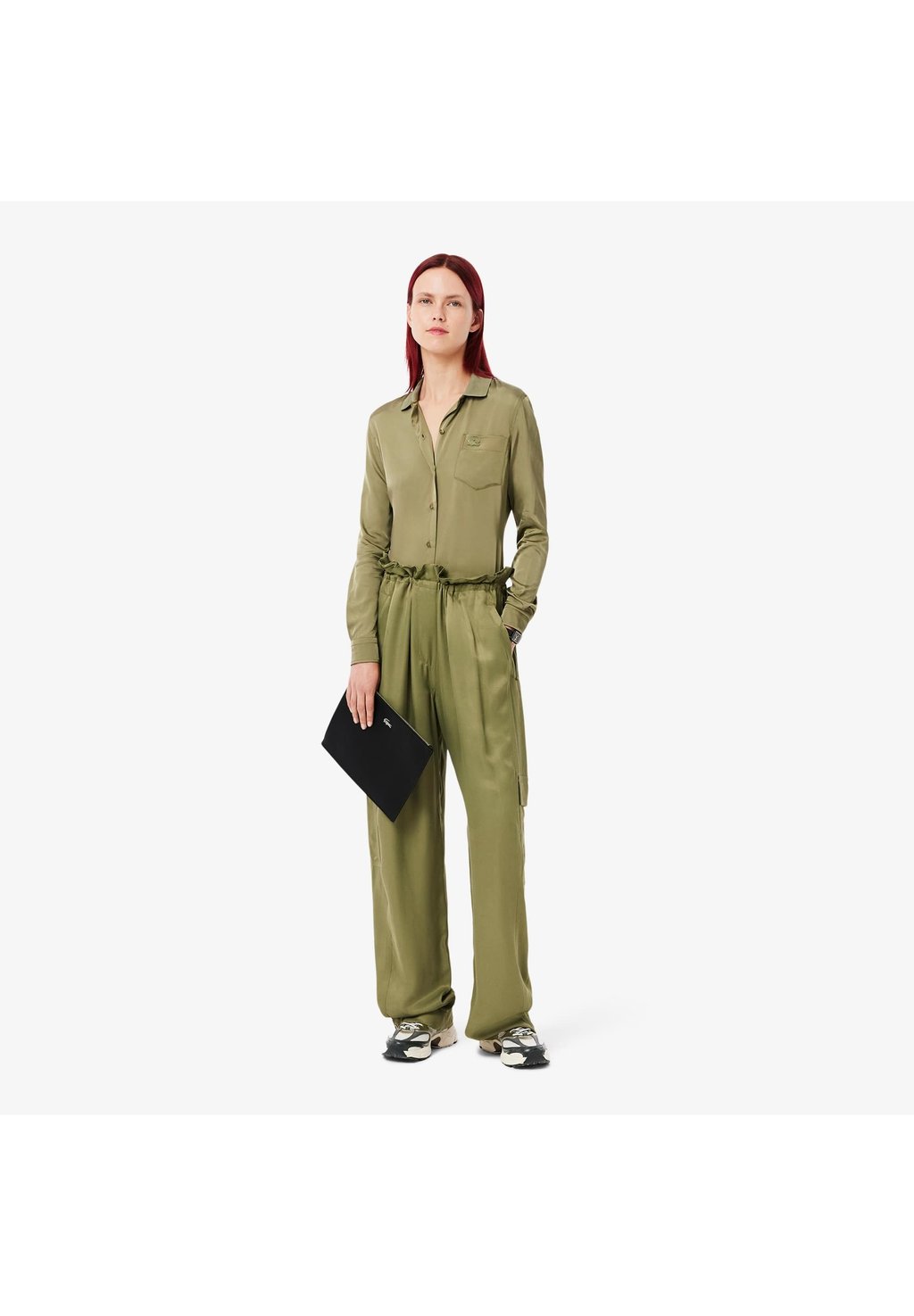 

Клатч ANNA Lacoste, черный