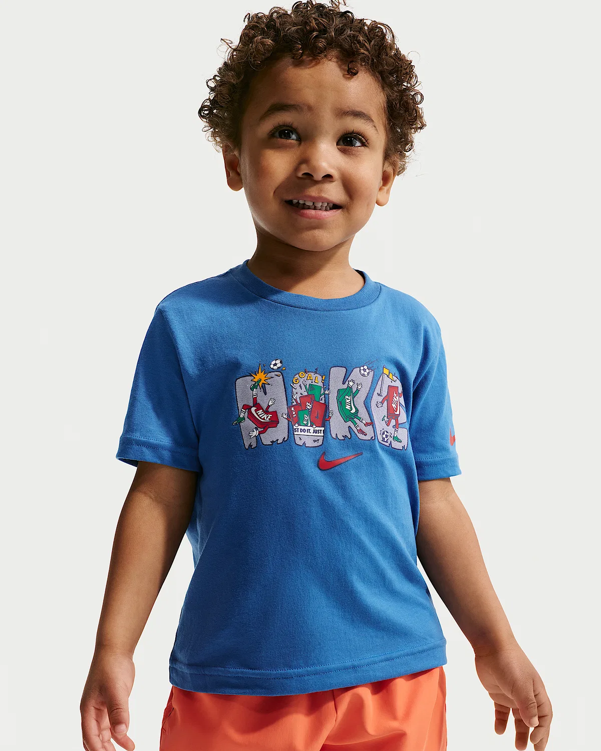 Детская футболка Nike Toddler Boxy Multi-Sport Graphic T-Shirt, Star Blue