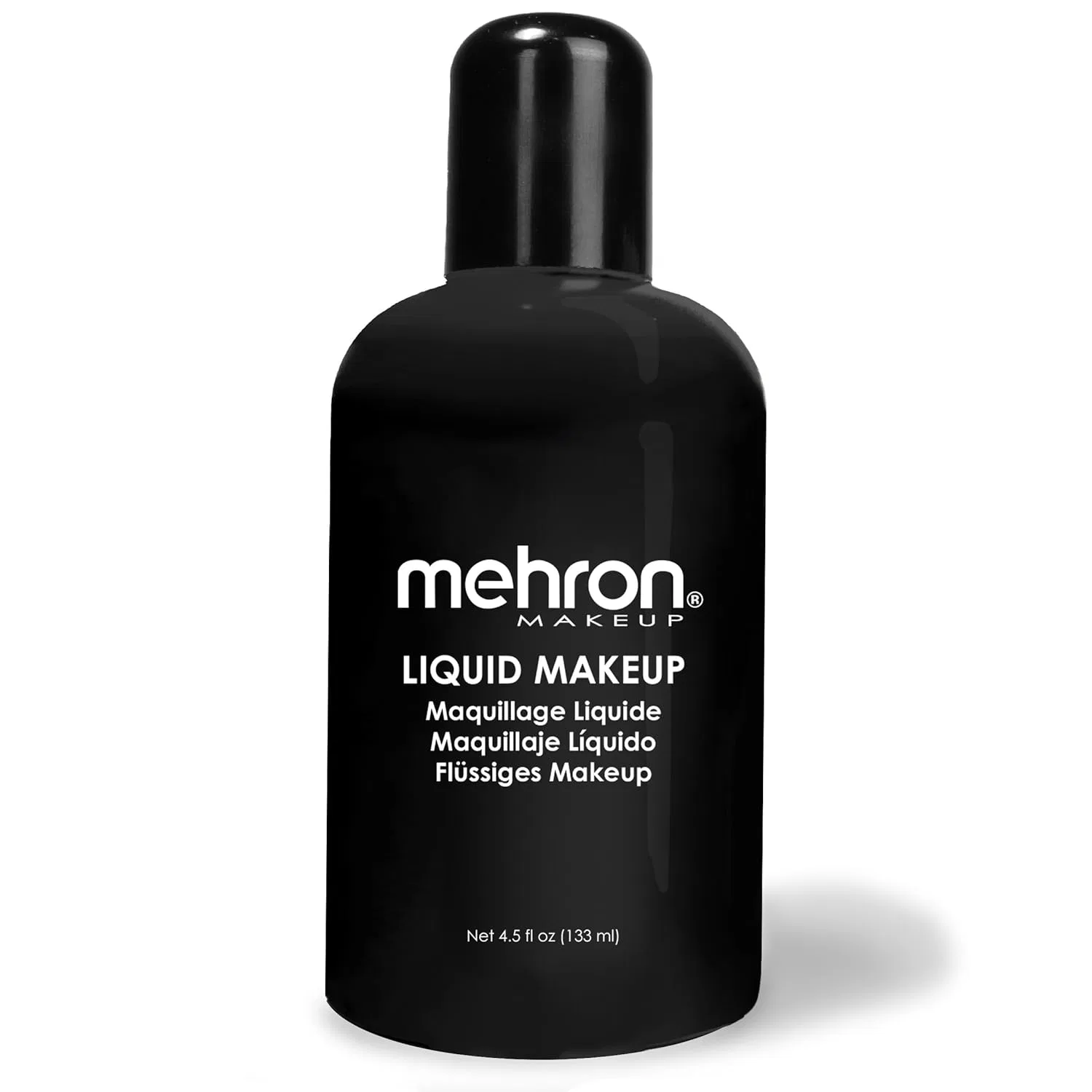 Жидкий грим для лица Mehron Liquid Face Paints, черный, 4.5 унции Mehron, Black