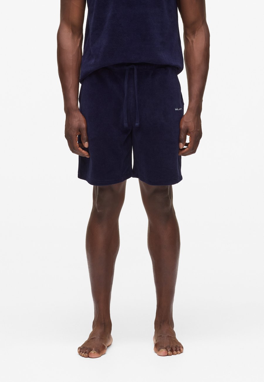 

Пижамные брюки KARL LAGERFELD VELVET PAJAMA SHORTS, Twilight Blue/Dark Blue