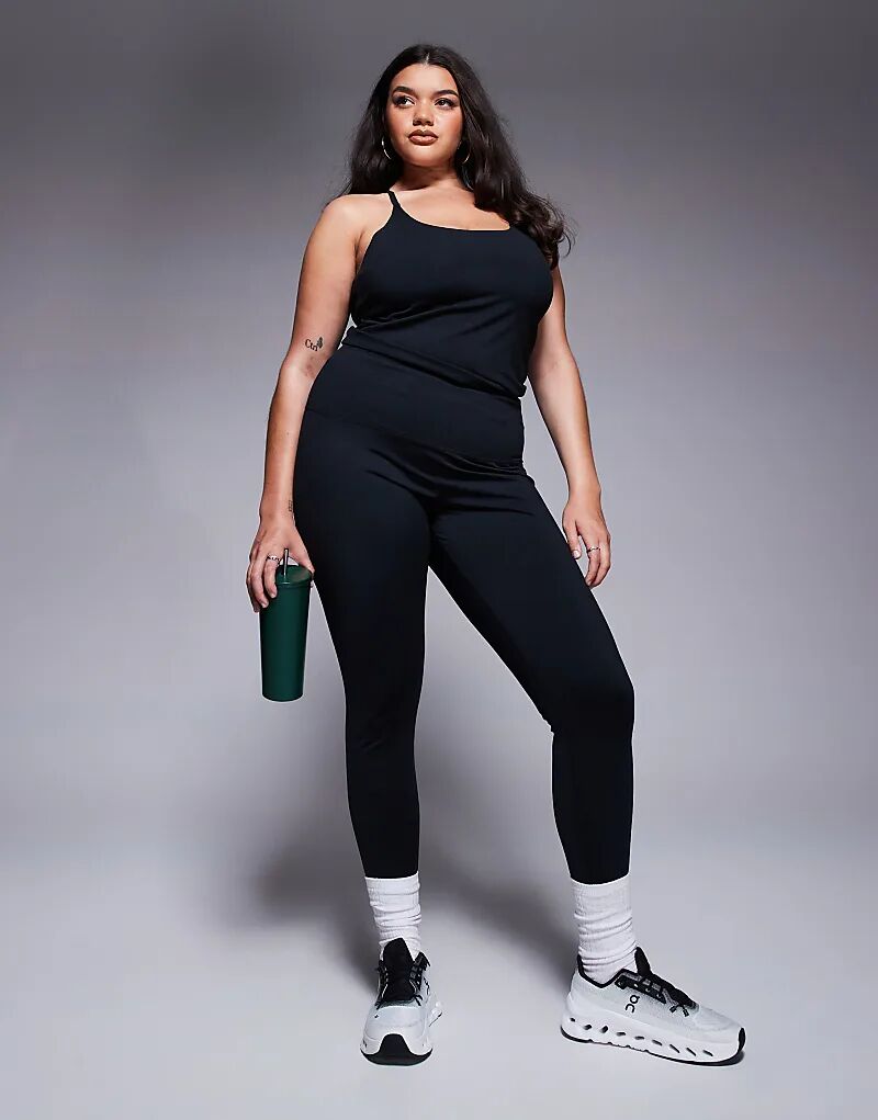 

Леггинсы Curve Icon Bum Sculpt для спортзала с внутренним карманом черного цвета ASOS 4505