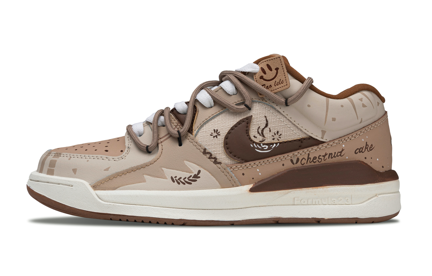 

Jordan Stadium 90 Cappuccino Cushioning Low top Casual Shoes мужские бежево-коричневые