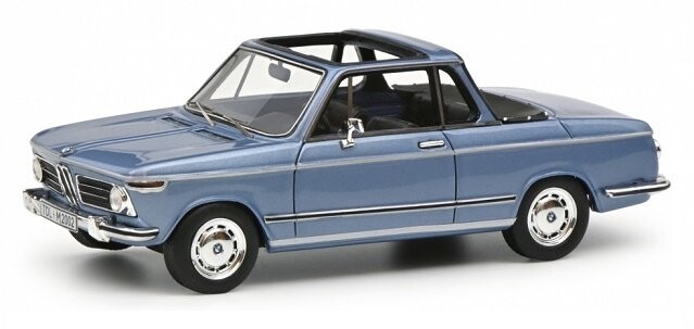 

Schuco Bmw 2002 Baur Convertible Blue Meta 1:43 450918100