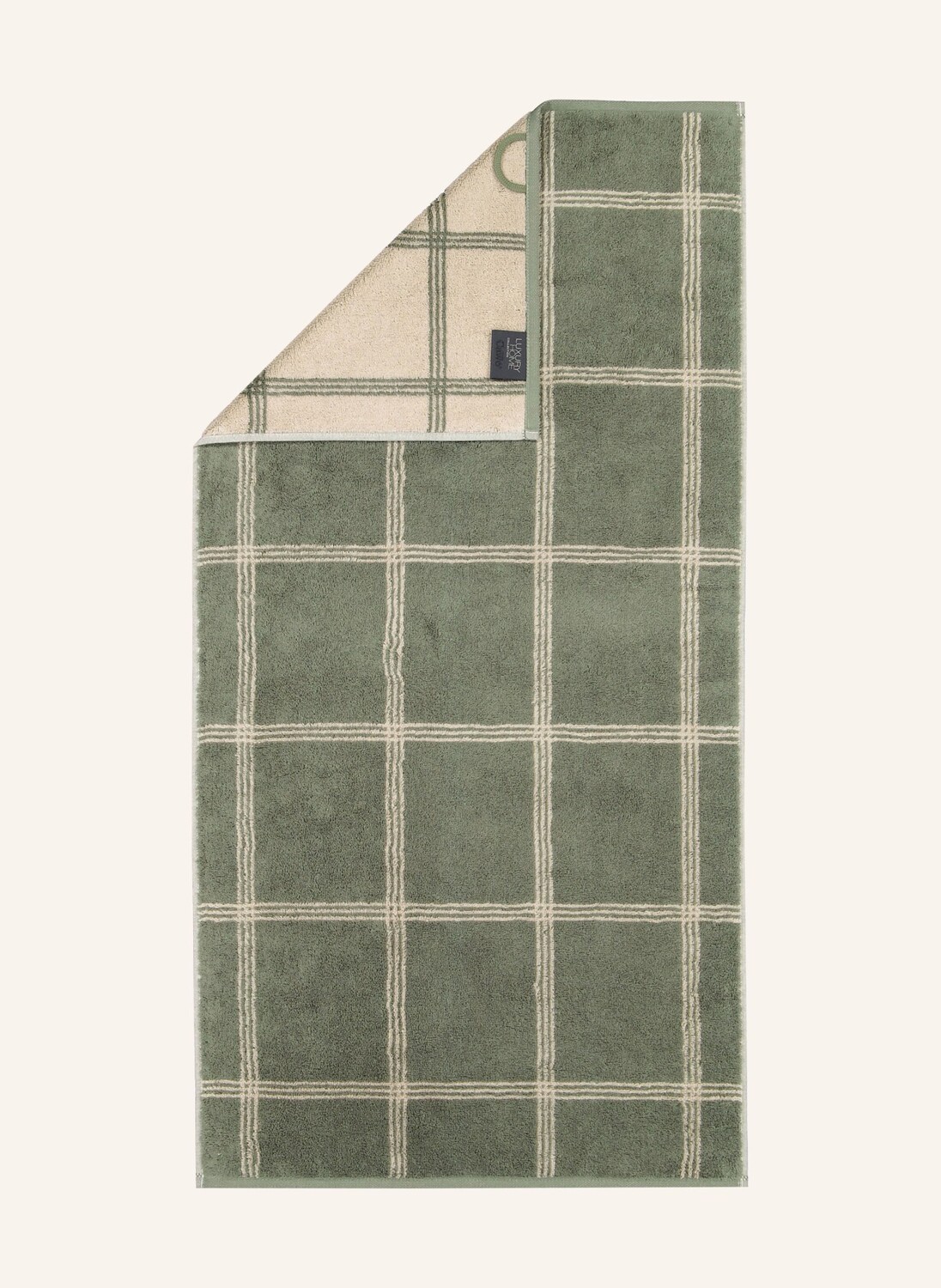 

Полотенце для душа Cawoe LUXURY HOME, 80x150 см, цвет grün/creme