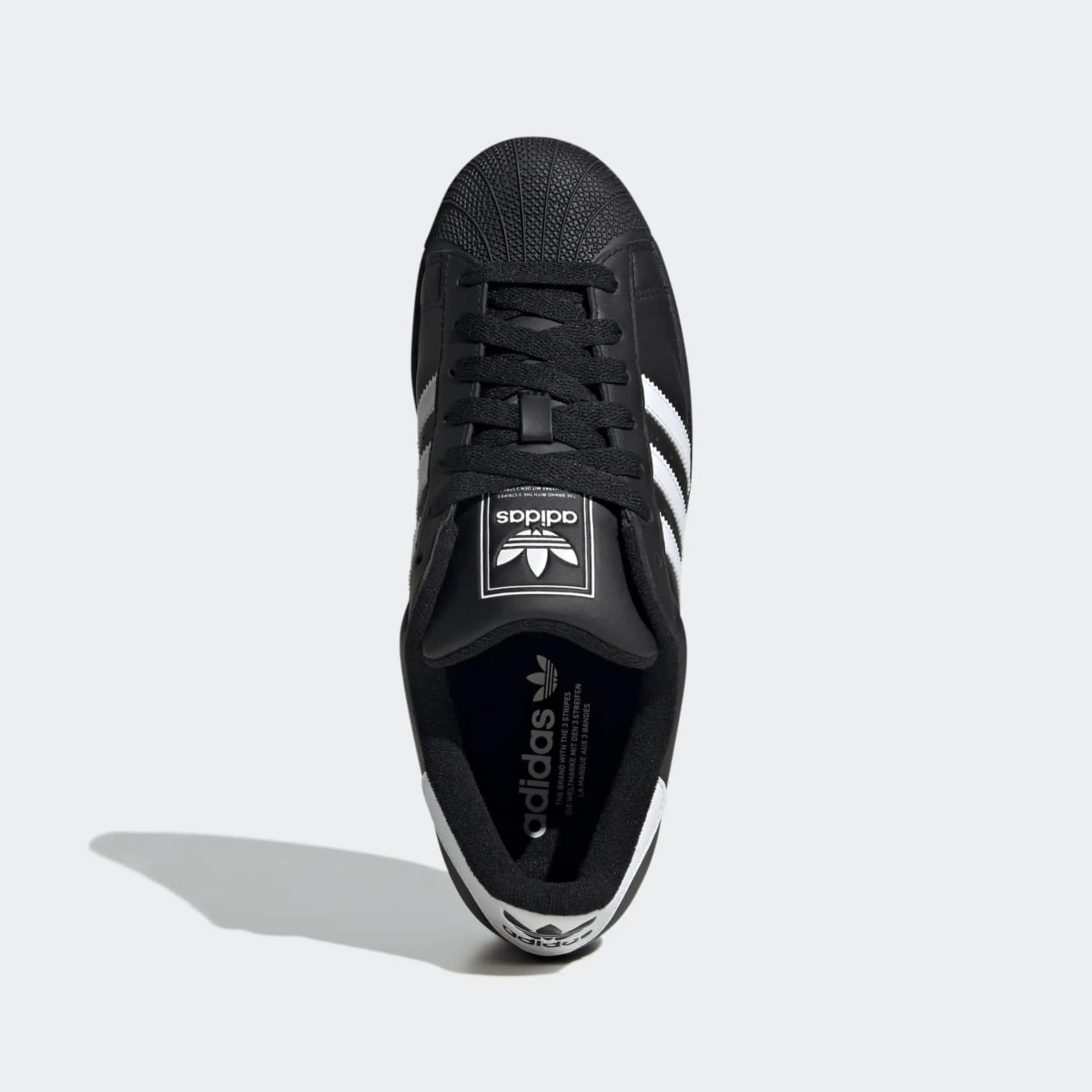 Повседневные кроссовки Unisex Superstar Adidas, черный — фото 3