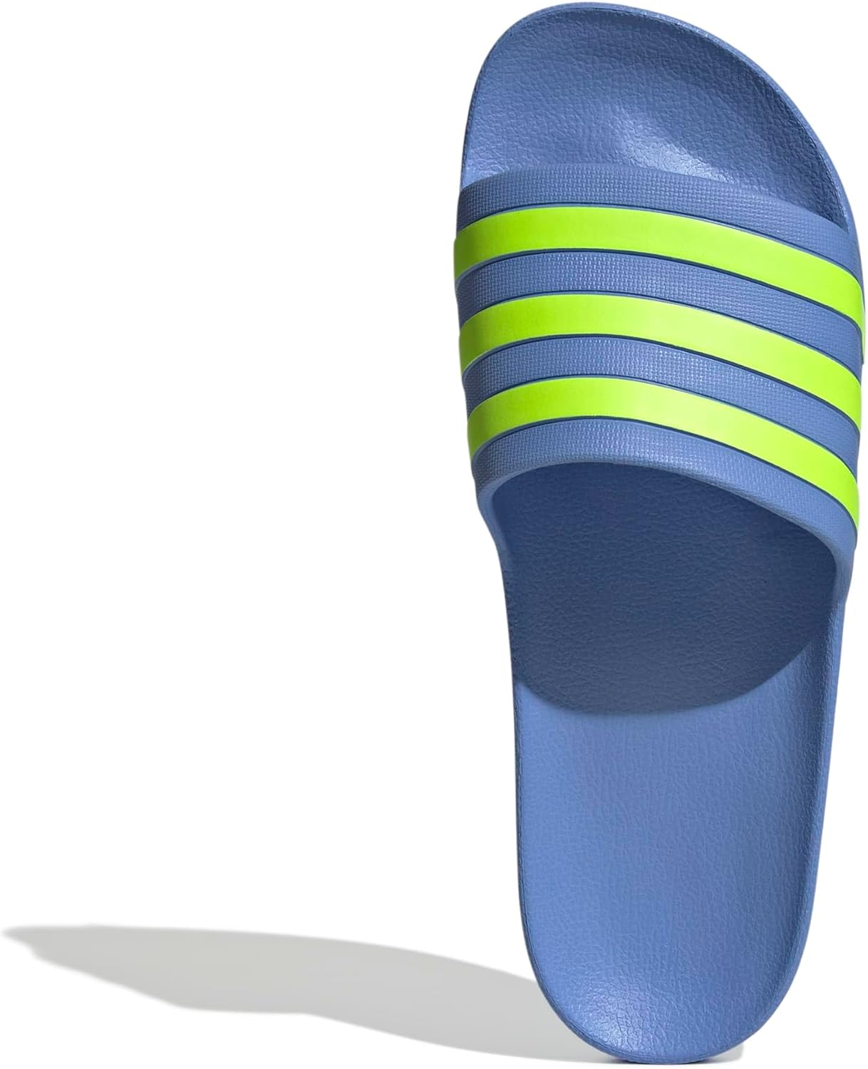 Сандалии adidas Adilette Aqua для взрослых, унисекс, Blue Fusion/Lucid Lemon/Blue Fusion — фото 2