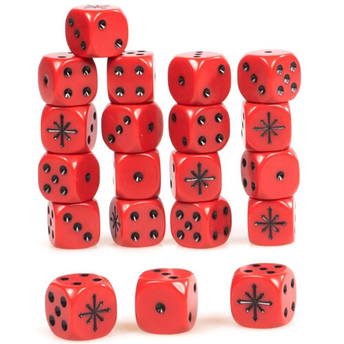 

Миниатюра Games Workshop Warhammer 40K: Chaos Space Marines Dice (20)