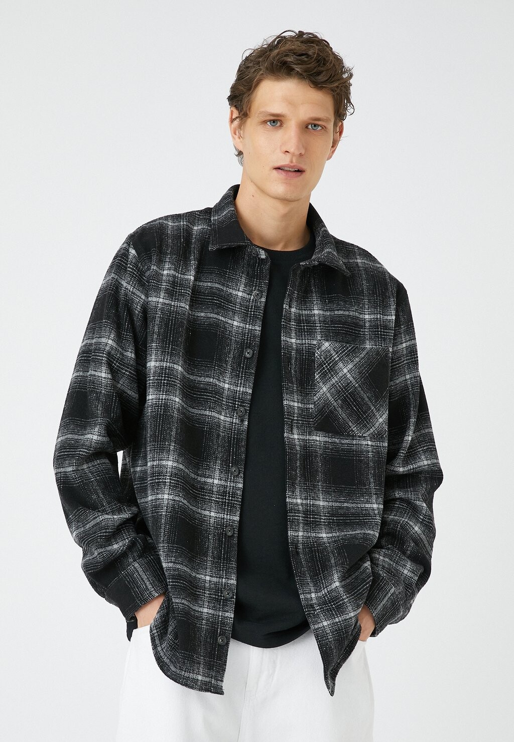

Рубашка CLASSIC Koton, цвет black
