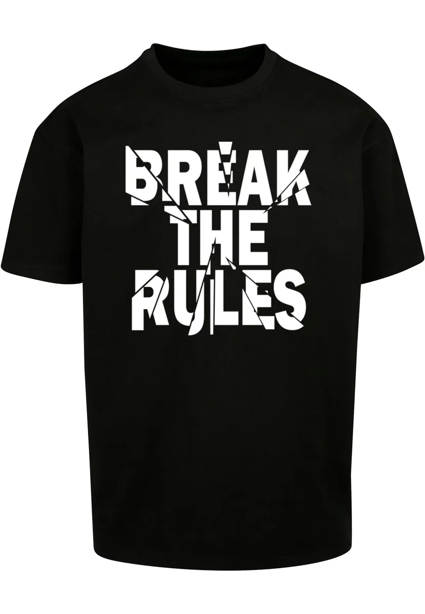 

Футболка Merchcode "Мужская футболка Merchcode Break The Rules 2 Heavy Oversize", черный