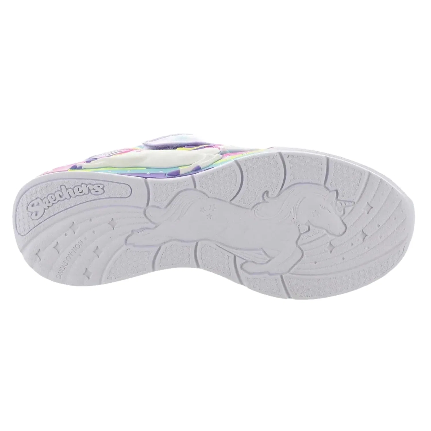 Кроссовки Skechers S Lights-Unicorn Chaser Lavender / Multi 302298L-LVMT для дошкольников — фото 3