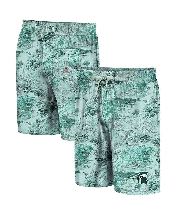 

Мужские зеленые шорты для плавания Michigan State Spartans Realtree Aspect Ohana Colosseum