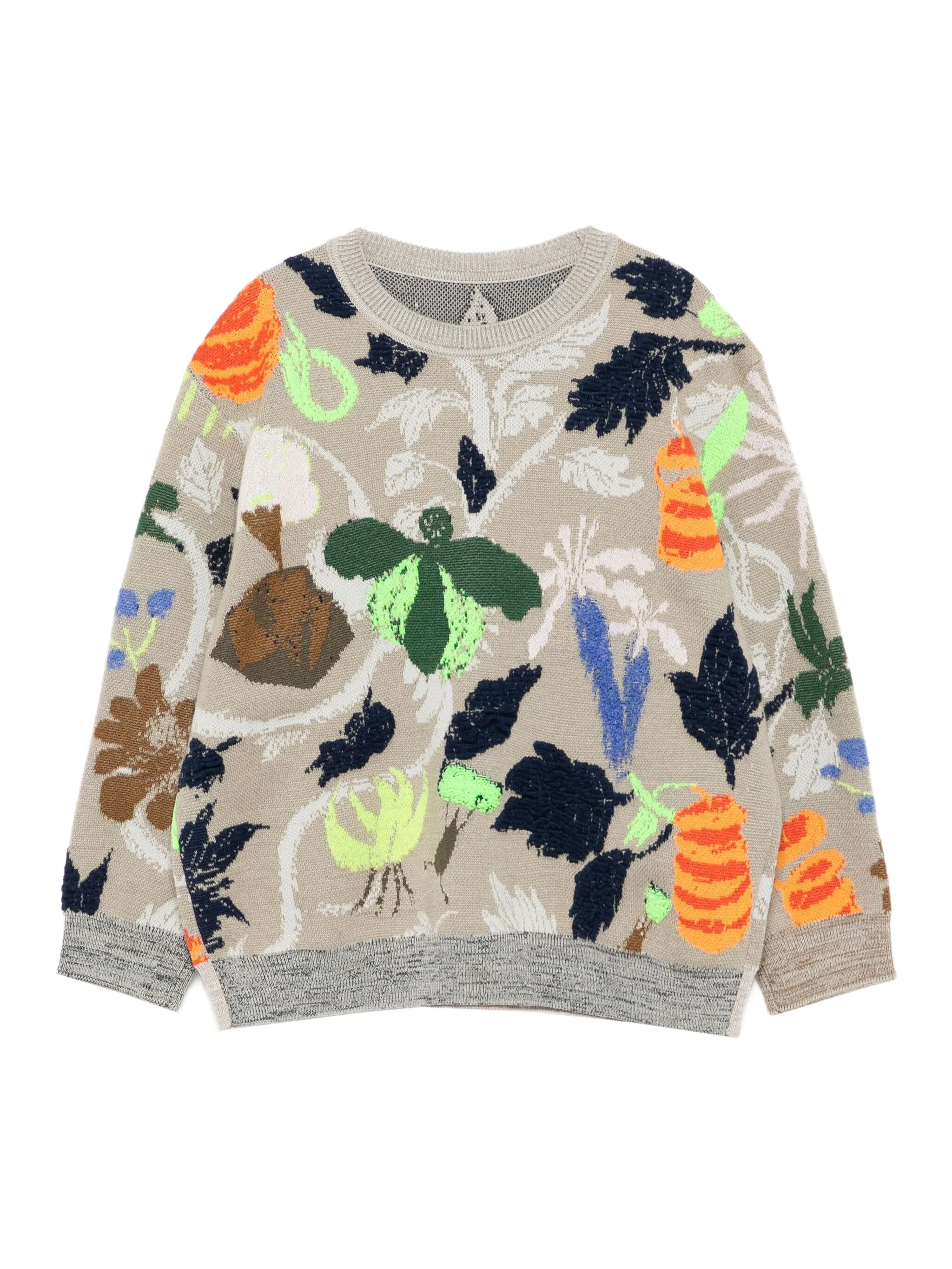 

Толстовка с цветочным принтом Jnby By Jnby, серый