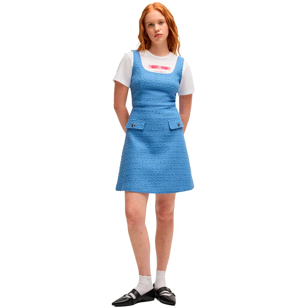 

Платье HUGO Kilera 1 10267107 sleeveless short, синий