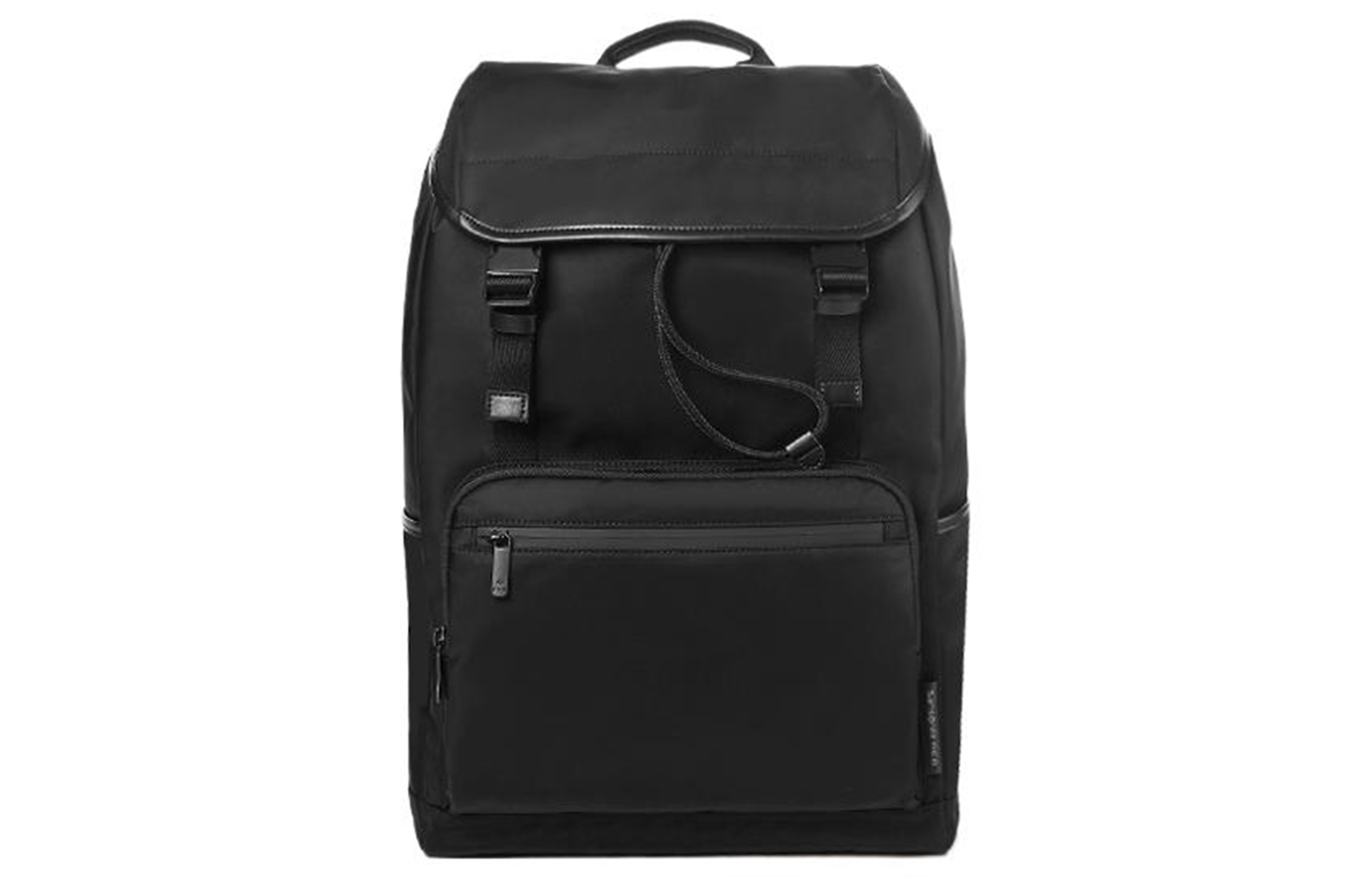 

Samsonite Рюкзак средний унисекс черный из ткани с искусственной кожей, Black