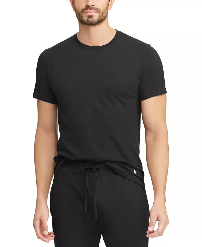 Мужские классические майки, 3 шт Polo Ralph Lauren, мультиколор — фото 3