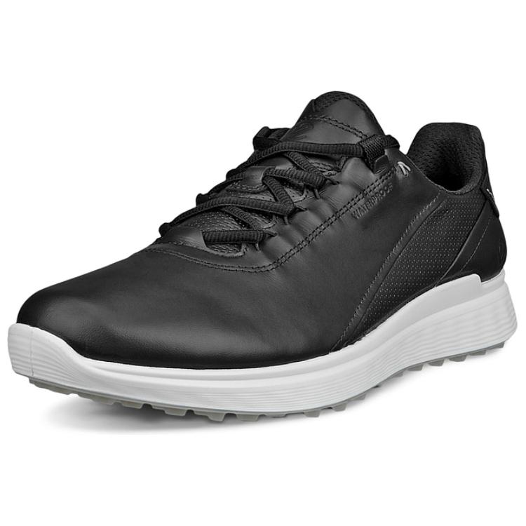 

Ecco Кроссовки для гольфа Golf S Casual с низким верхом, противоскользящие, износостойкие, мужские, черные