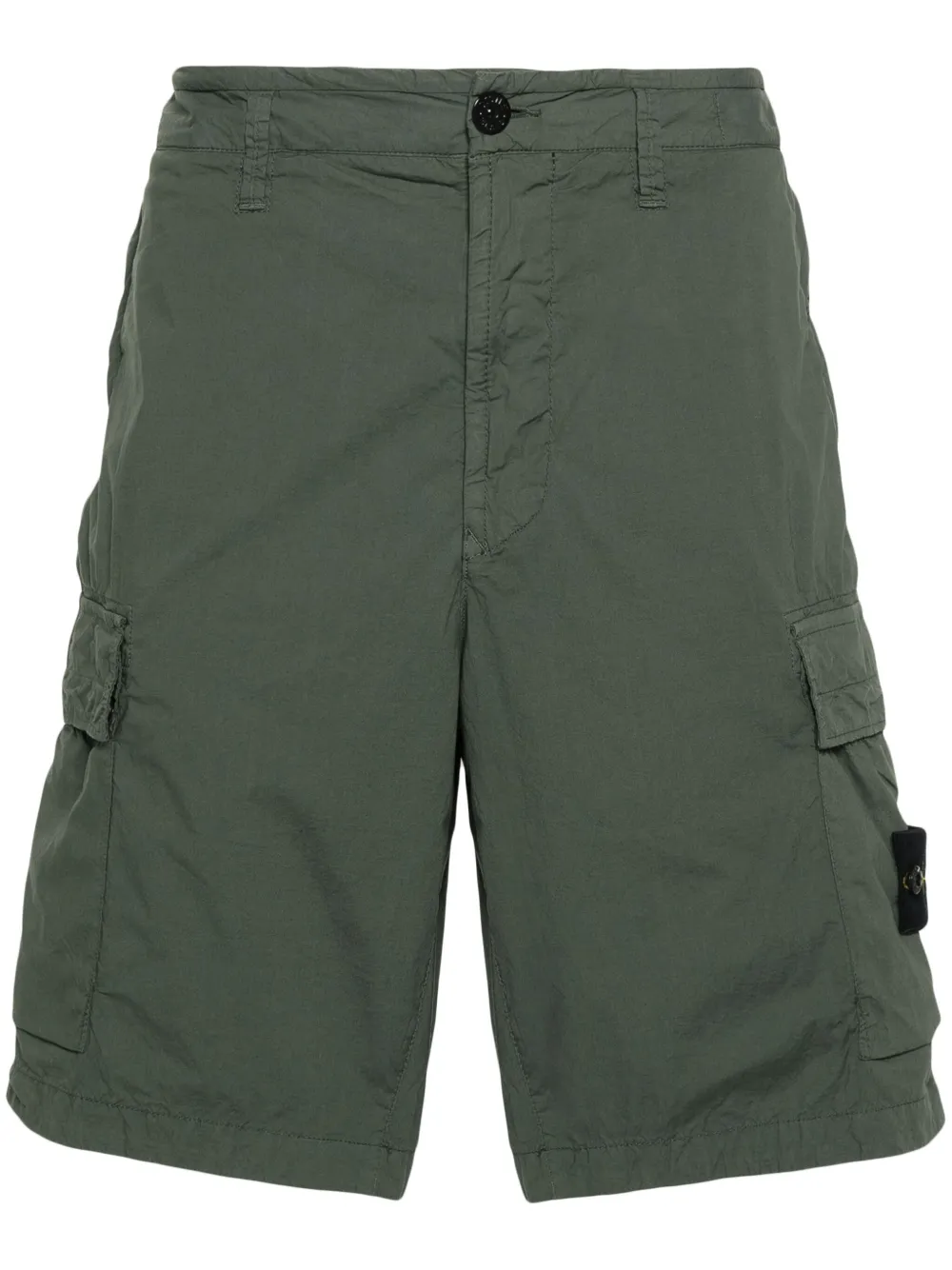 

Шорты карго из тафты Stone Island, зеленый