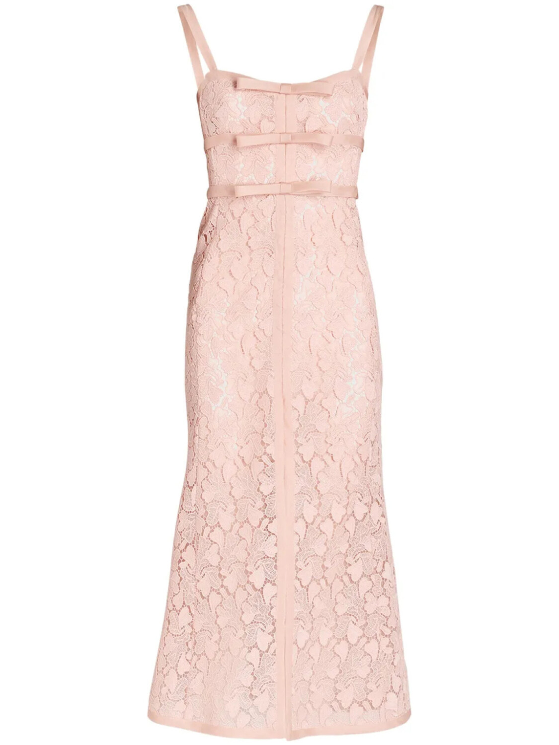 

Giambattista Valli платье в технике макраме, розовый