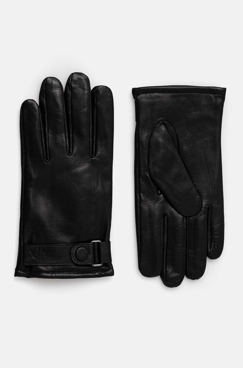 

Перчатки мужские Armani Exchange, черный