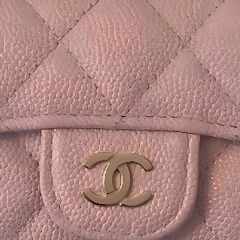 CHANEL Женский картхолдер из телячьей кожи малого размера цвет сакуры — фото 3