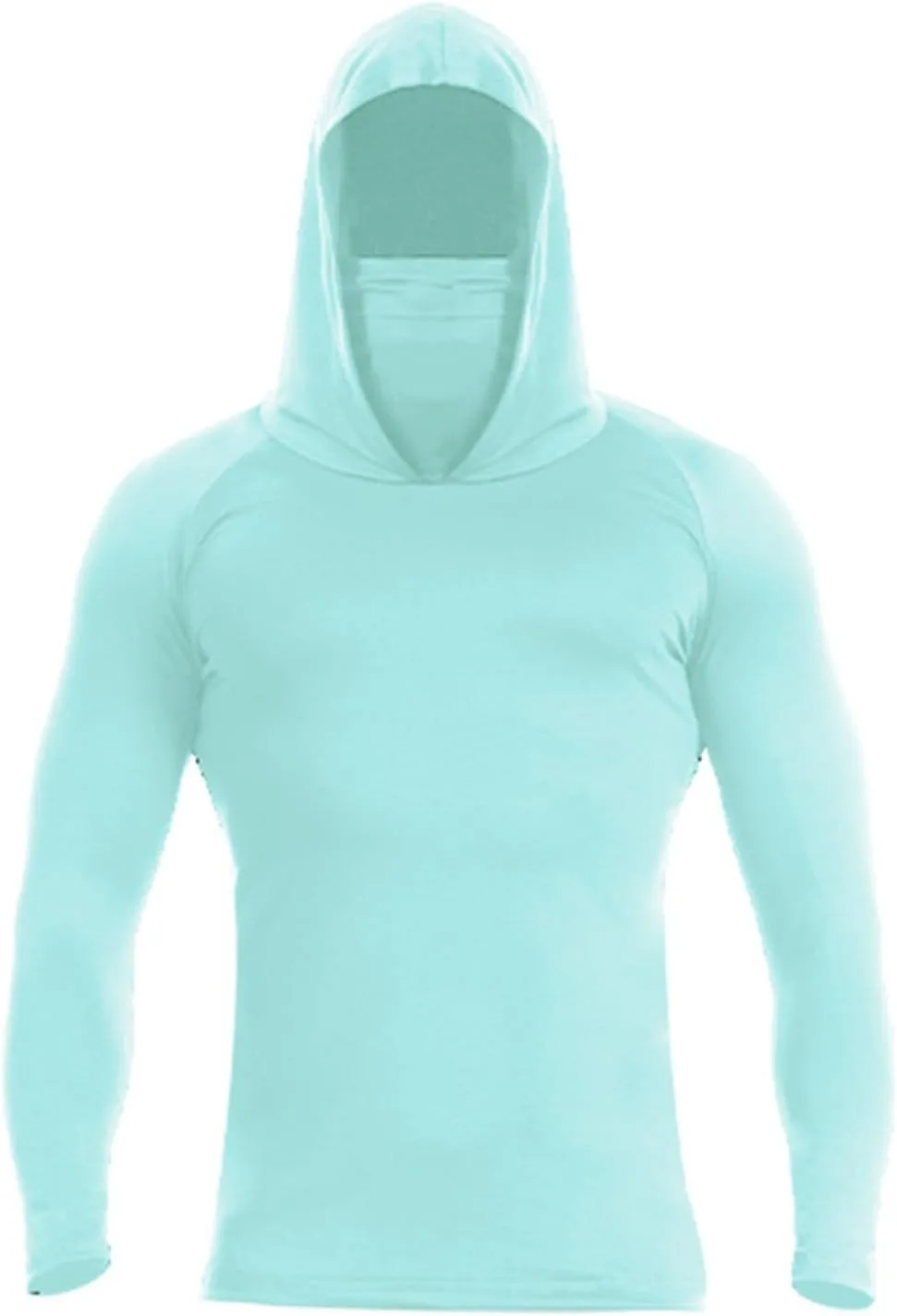 

Мужская солнцезащитная рубашка с маской UPF 50