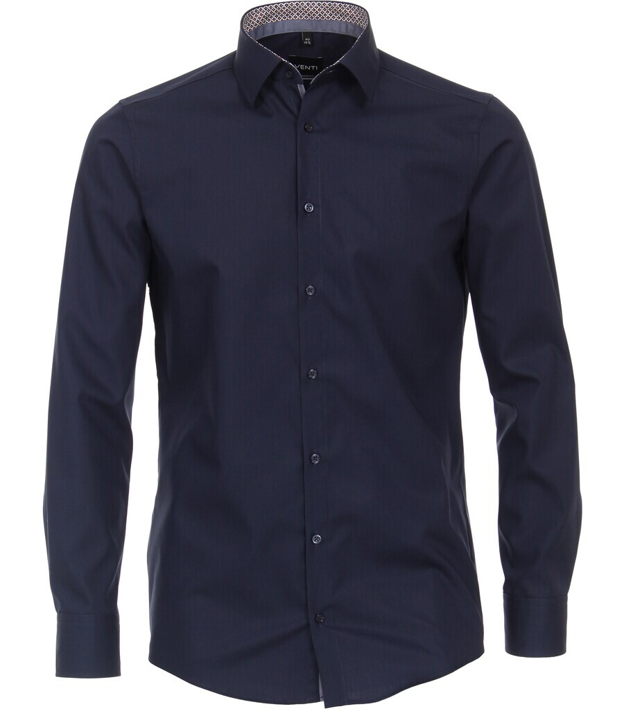 

Деловая рубашка VENTI Slim fit Business Shirt, темно-синий