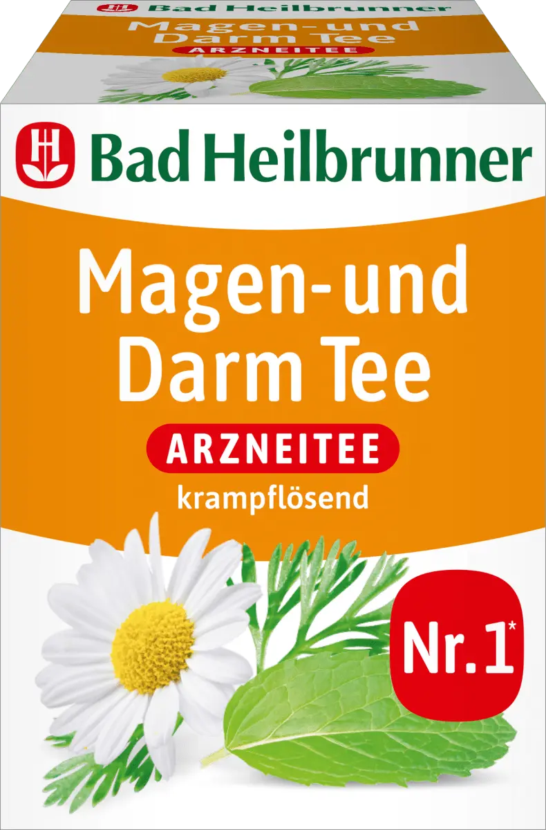 

Лечебный чай желудок и ампер Кишечный чай (8 пакетиков) 14 г. Bad Heilbrunner