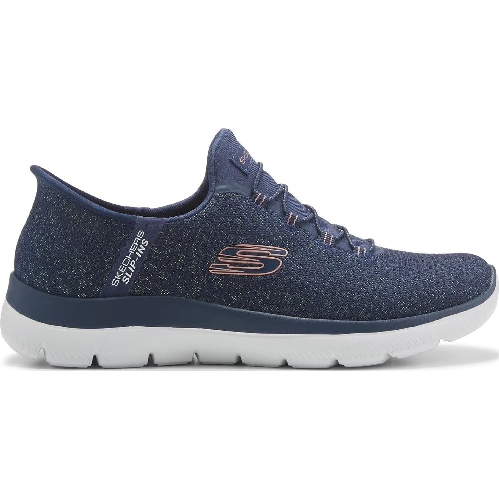 Кроссовки Slip-Ins Summits Skechers, синий — фото 2