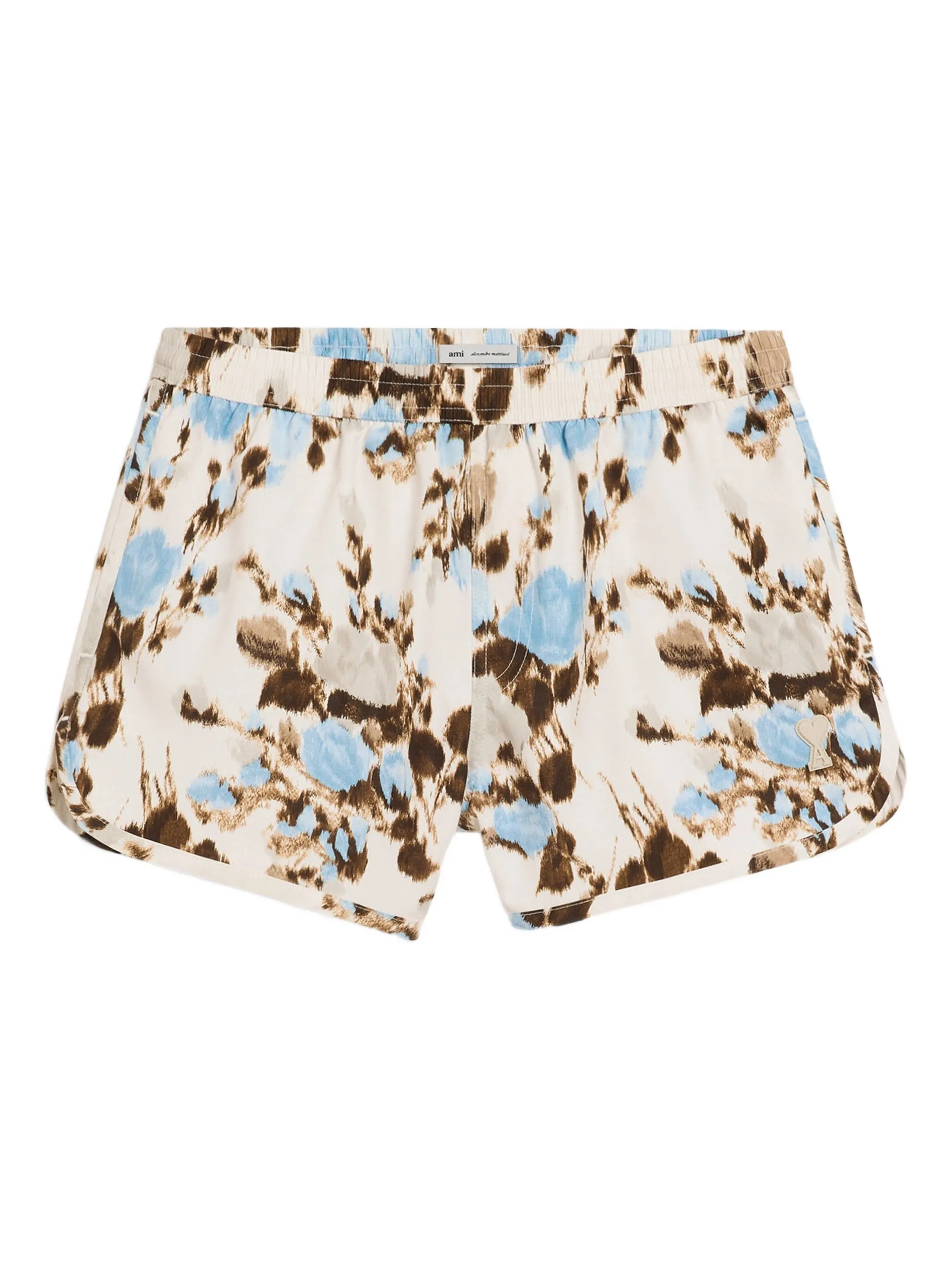 

Однотонные плавки-шорты Ami Paris, бежевый