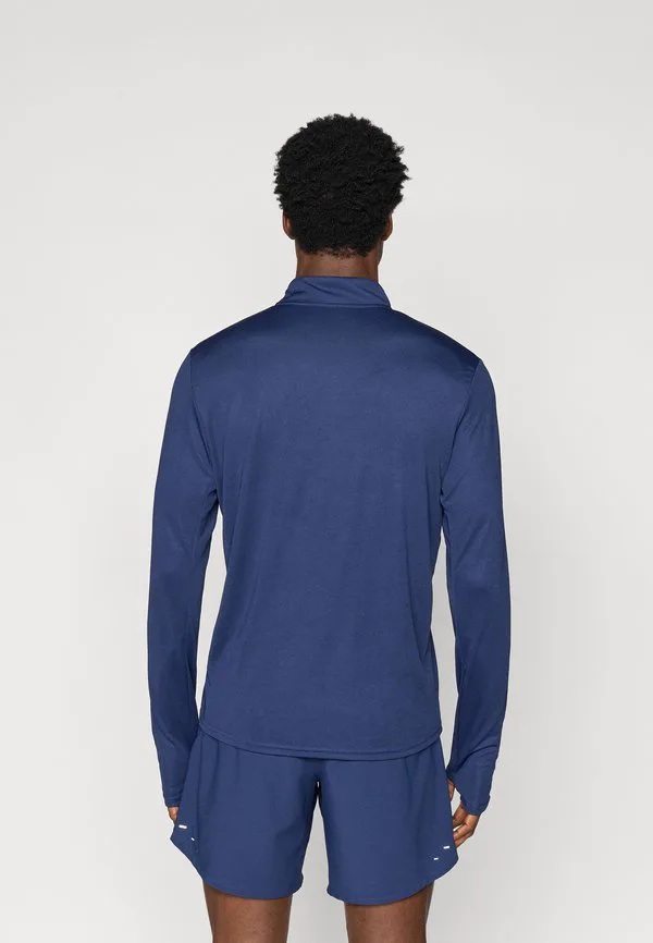 Футболка pacer с длинными рукавами Nike Performance, Midnight Navy/Reflective Silver-Coloured — фото 3