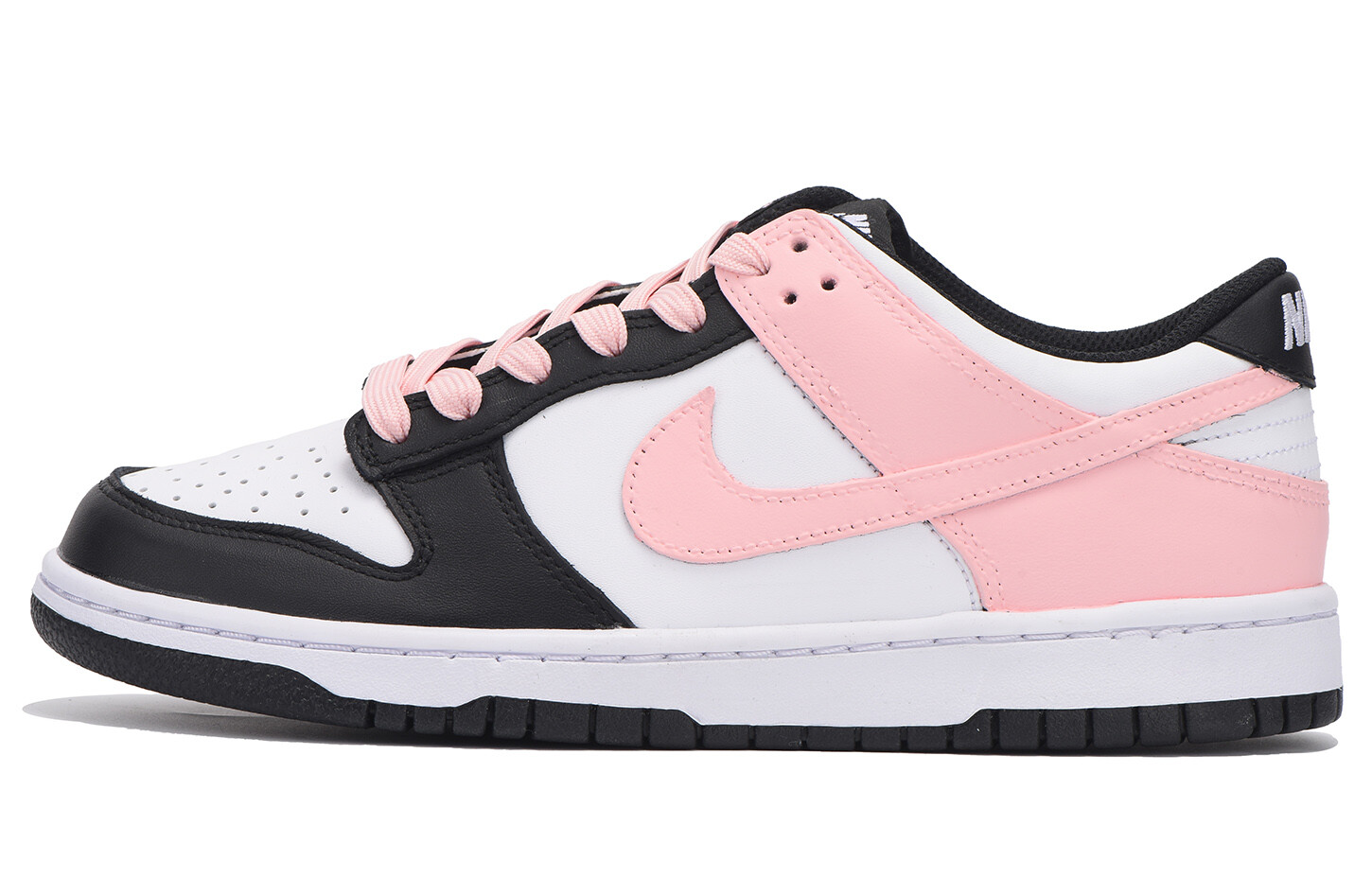 

Кроссовки для скейтбординга Dunk женские с низким верхом, черный/розовый Nike