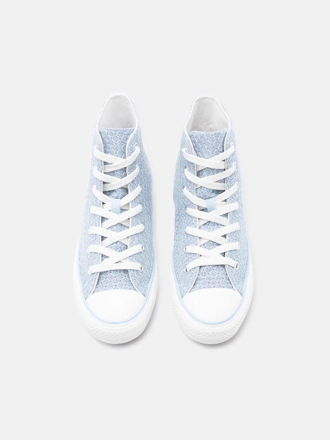 Кроссовки Converse CTAS в пыльно-голубом цвете — фото 3