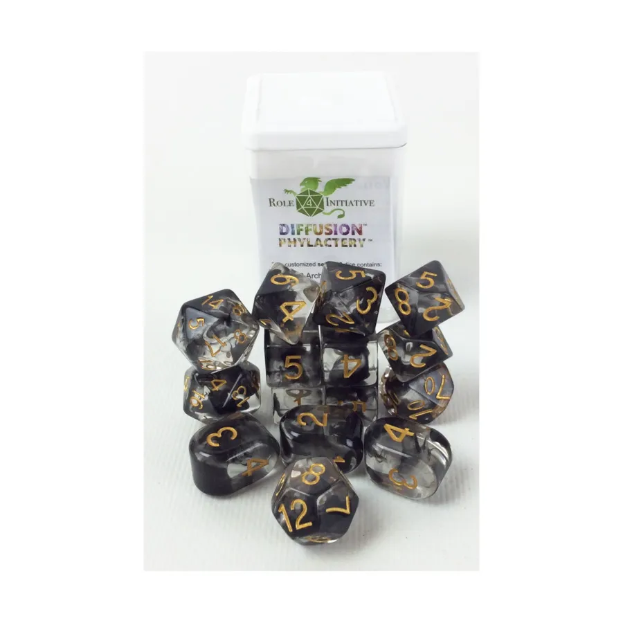 

Многогранные игральные кости – Филактерия, арка d4 с белыми цифрами (15), Game Dice - Diffusion (Role 4 Initiative)