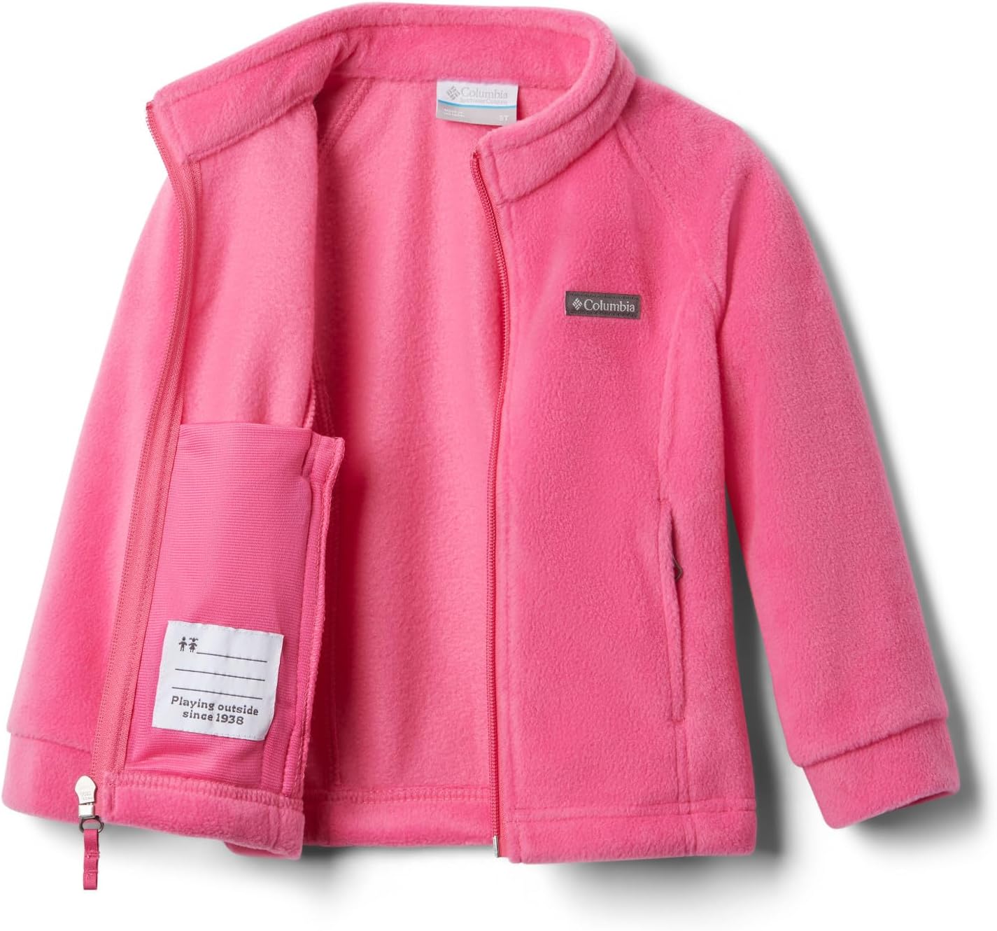 Флисовая куртка Columbia Unisex-Baby Benton Springs, Pink Ice — фото 3